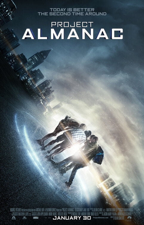 1000 piece jigsaw puzzle for the movie poster: Project Almanac (2014)