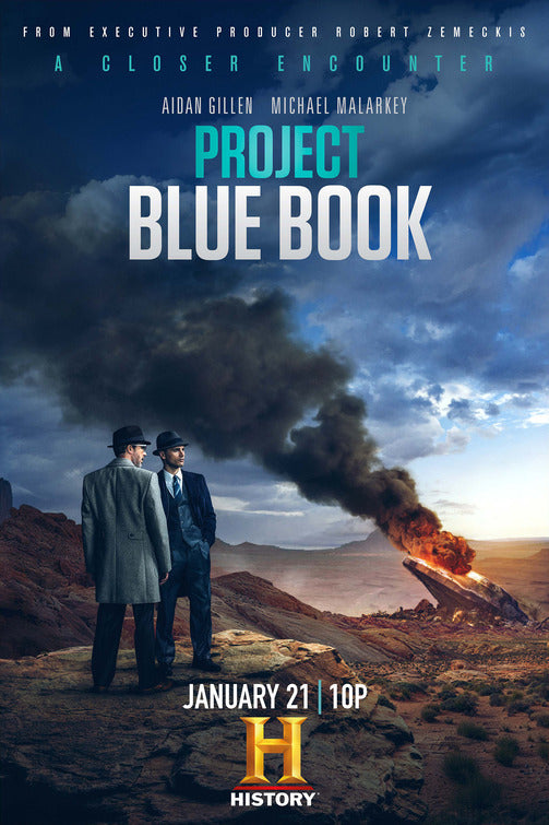 1000 piece jigsaw puzzle for tv poster: Project Blue Book, ver5