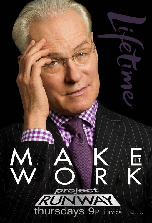1000 piece jigsaw puzzle for tv poster: Project Runway, ver8