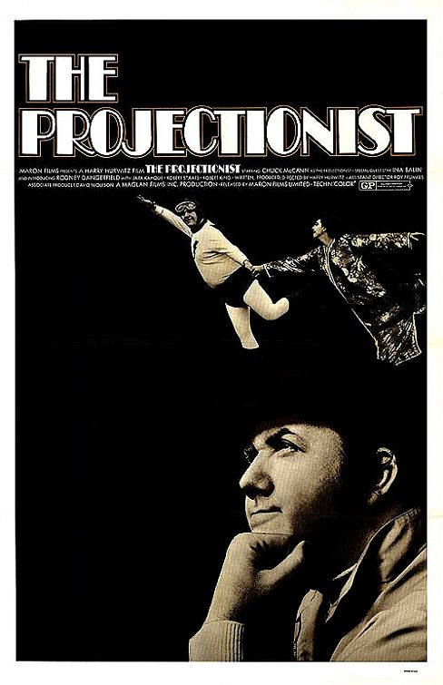 the movie poster: The Projectionist (1971)