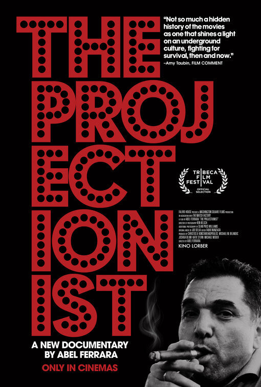 1000 piece jigsaw puzzle for the movie poster: The Projectionist (2020)