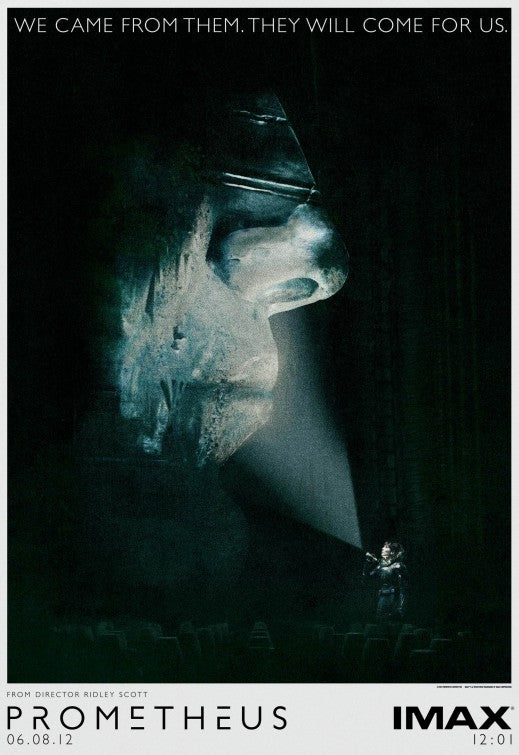 1000 piece jigsaw puzzle for the movie poster: Prometheus (2012) ver9