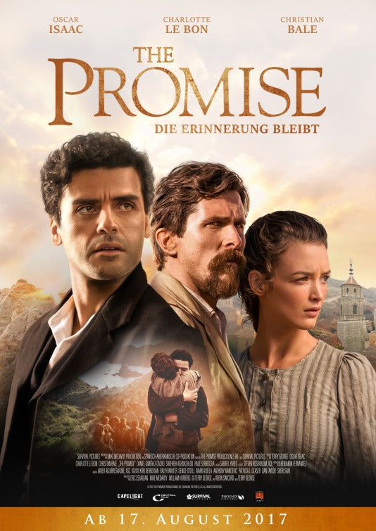 1000 piece jigsaw puzzle for the movie poster: The Promise (2017) ver4