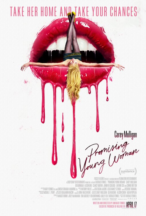 1000 piece jigsaw puzzle for the movie poster: Promising Young Woman (2020)