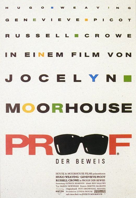 the movie poster: Proof (1992)
