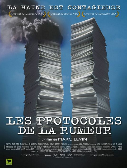 the movie poster: Protocols of Zion (2005) ver2