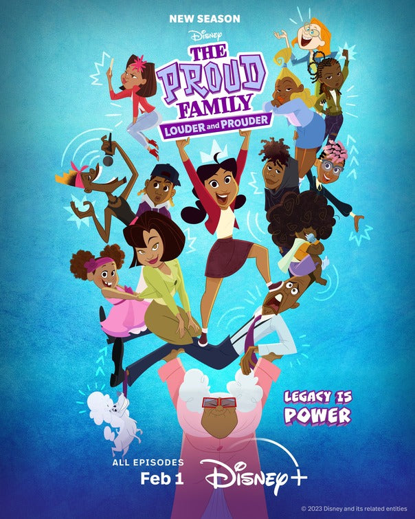 1000 piece jigsaw puzzle for tv poster: The Proud Family: Louder and Prouder, ver2