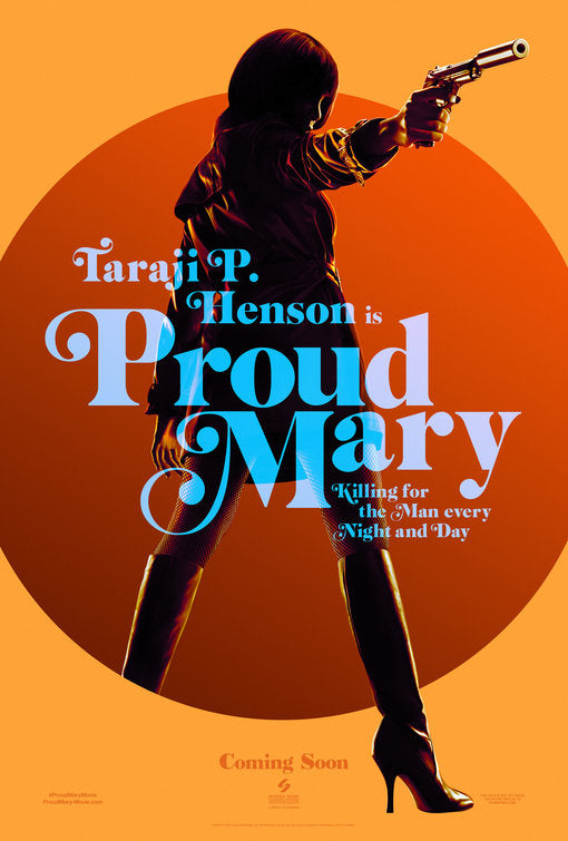 1000 piece jigsaw puzzle for the movie poster: Proud Mary (2018)