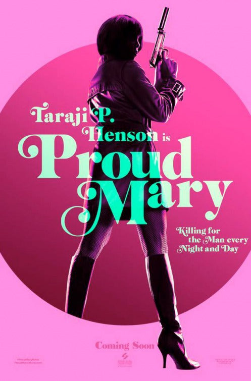 1000 piece jigsaw puzzle for the movie poster: Proud Mary (2018) ver2