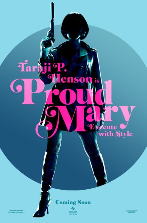 1000 piece jigsaw puzzle for the movie poster: Proud Mary (2018) ver3