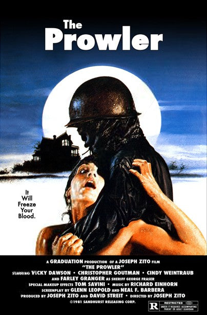 1000 piece jigsaw puzzle for the movie poster: The Prowler (1981)