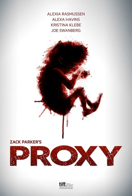 1000 piece jigsaw puzzle for the movie poster: Proxy (2014)