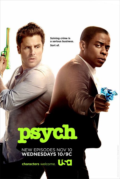 1000 piece jigsaw puzzle for tv poster: Psych, ver3