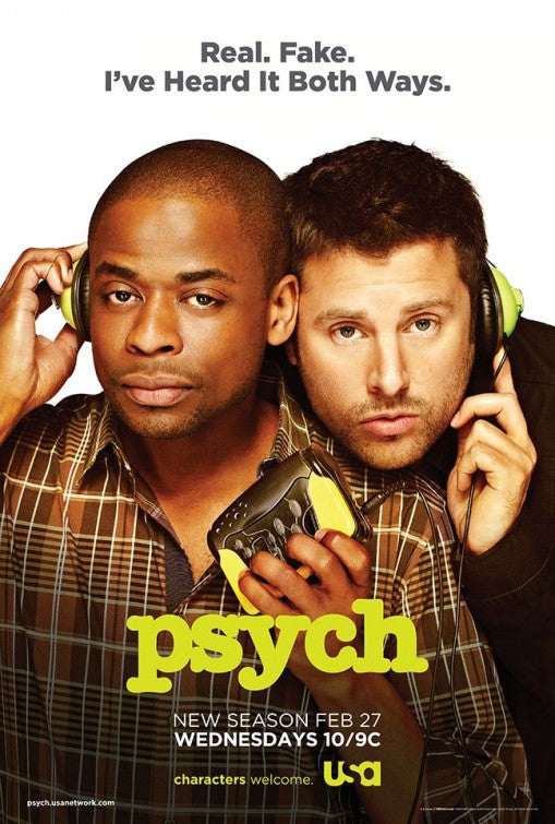1000 piece jigsaw puzzle for tv poster: Psych, ver4