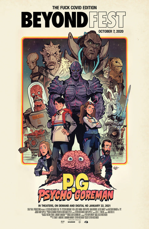 1000 piece jigsaw puzzle for the movie poster: Psycho Goreman (2021) ver2