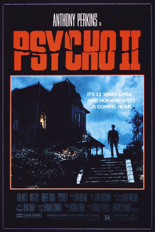 the movie poster: Psycho II (1983)