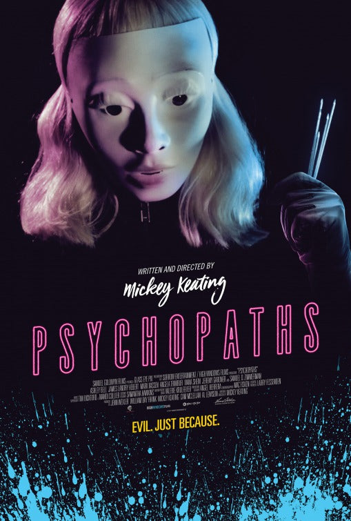 1000 piece jigsaw puzzle for the movie poster: Psychopaths (2017)