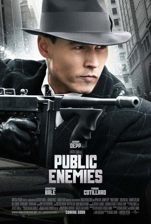 1000 piece jigsaw puzzle for the movie poster: Public Enemies (2009) ver4