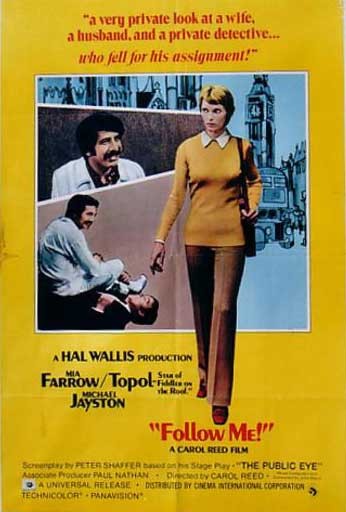 1000 piece jigsaw puzzle for the movie poster: The Public Eye (1972) ver2