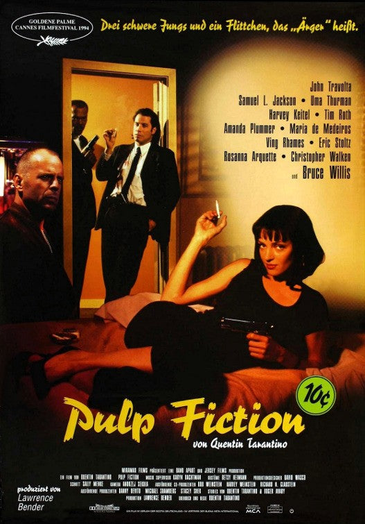 1000 piece jigsaw puzzle for the movie poster: Pulp Fiction (1994) ver4