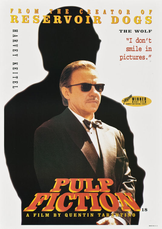 1000 piece jigsaw puzzle for the movie poster: Pulp Fiction (1994) ver5