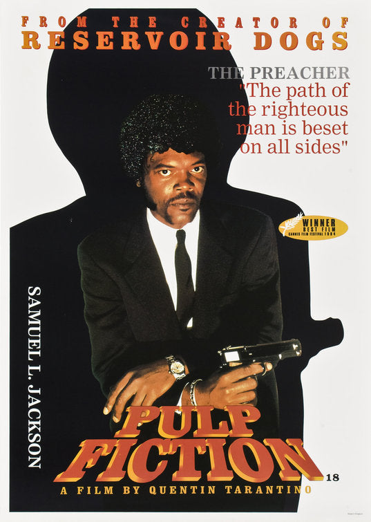 1000 piece jigsaw puzzle for the movie poster: Pulp Fiction (1994) ver6