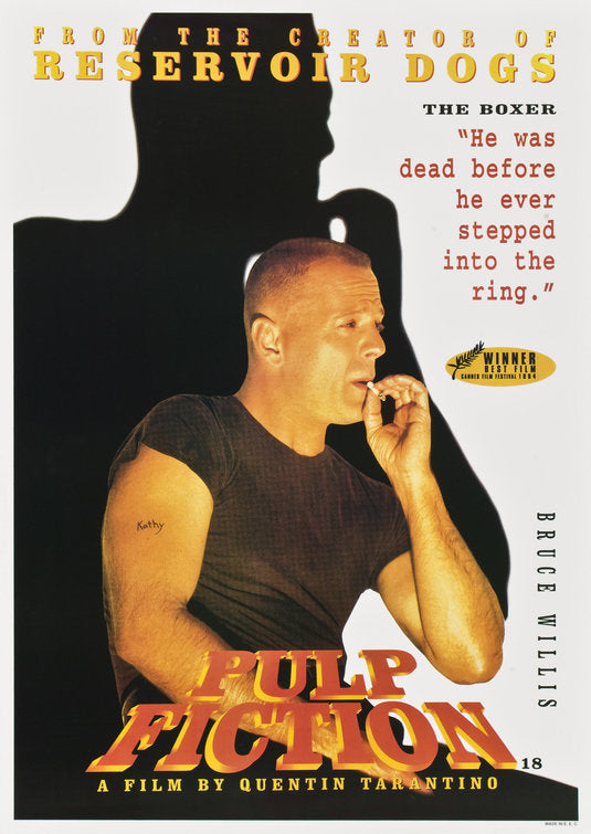 1000 piece jigsaw puzzle for the movie poster: Pulp Fiction (1994) ver9
