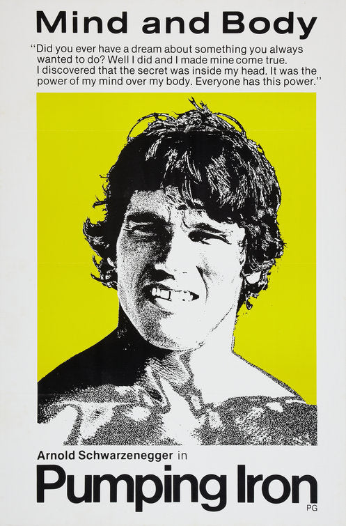 1000 piece jigsaw puzzle for the movie poster: Pumping Iron (1977) ver2