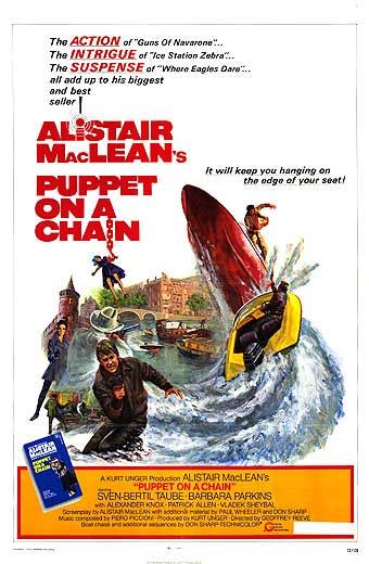 the movie poster: Puppet on a Chain (1972)