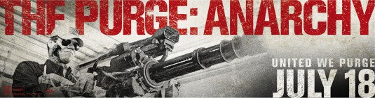 1000 piece jigsaw puzzle for the movie poster: The Purge: Anarchy (2014) ver11