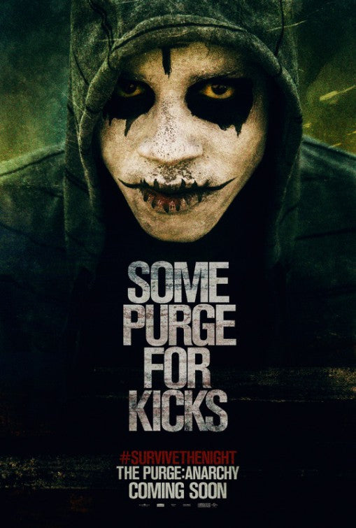 1000 piece jigsaw puzzle for the movie poster: The Purge: Anarchy (2014) ver4