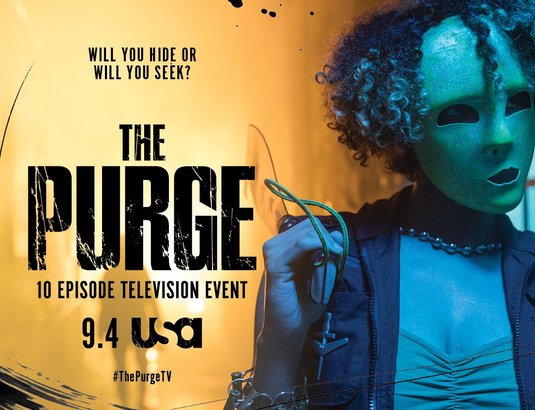 1000 piece jigsaw puzzle for tv poster: The Purge, ver2