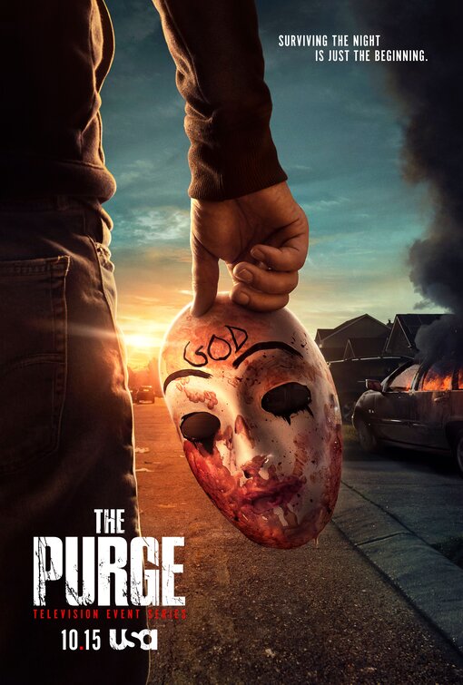 1000 piece jigsaw puzzle for tv poster: The Purge, ver7