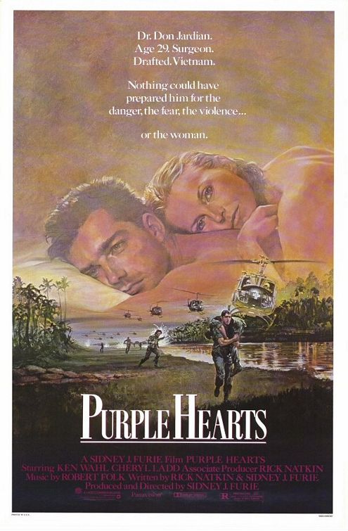 the movie poster: Purple Hearts (1984)
