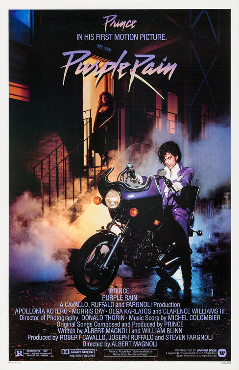 the movie poster: Purple Rain (1984)
