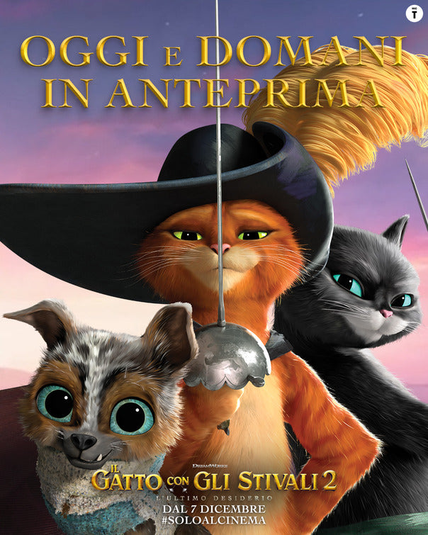 1000 piece jigsaw puzzle for the movie poster: Puss in Boots: The Last Wish (2022) ver5