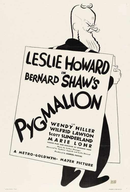 1000 piece jigsaw puzzle for the movie poster: Pygmalion (1938)