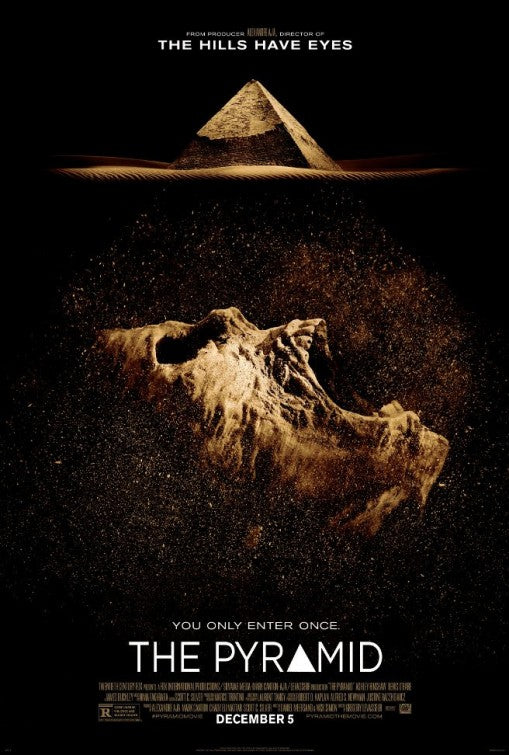 1000 piece jigsaw puzzle for the movie poster: The Pyramid (2014)