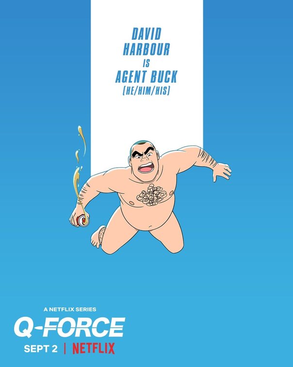 1000 piece jigsaw puzzle for tv poster: Q-Force, ver7