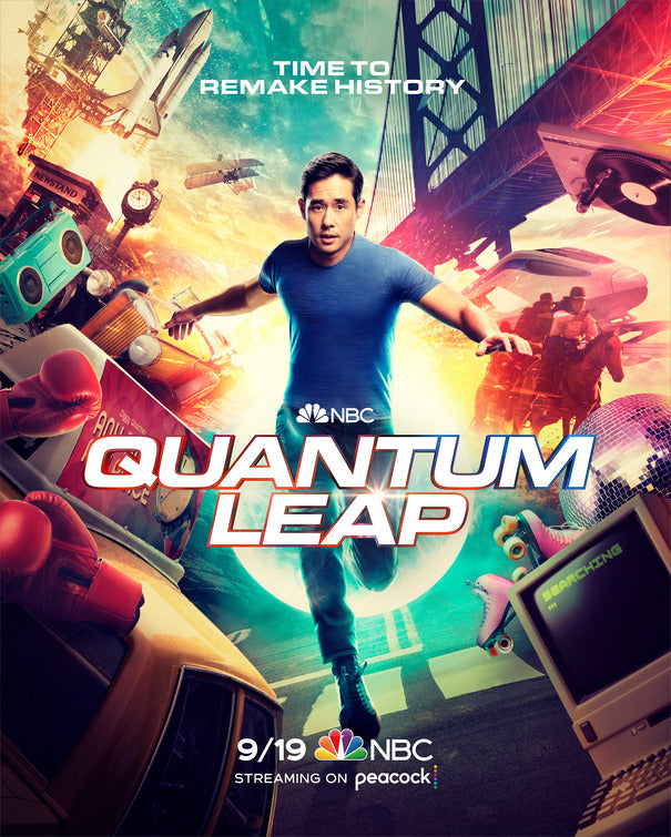 1000 piece jigsaw puzzle for tv poster: Quantum Leap