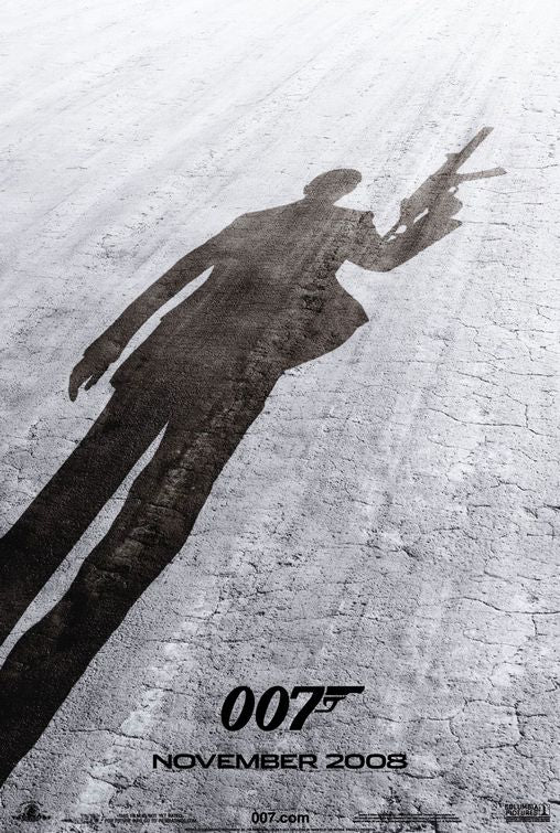 the movie poster: Quantum of Solace (2008)