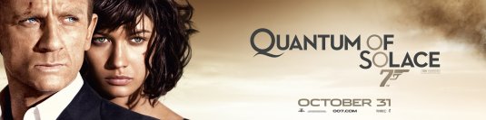 1000 piece jigsaw puzzle for the movie poster: Quantum of Solace (2008) ver11