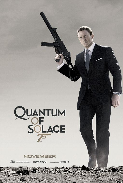 the movie poster: Quantum of Solace (2008) ver3