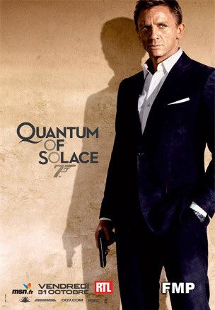the movie poster: Quantum of Solace (2008) ver5