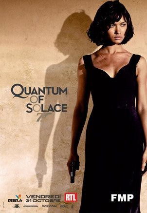 the movie poster: Quantum of Solace (2008) ver6