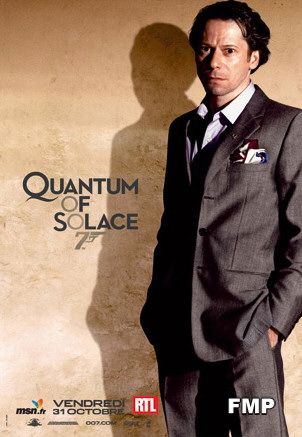 the movie poster: Quantum of Solace (2008) ver7