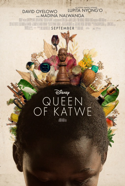 1000 piece jigsaw puzzle for the movie poster: Queen of Katwe (2016)