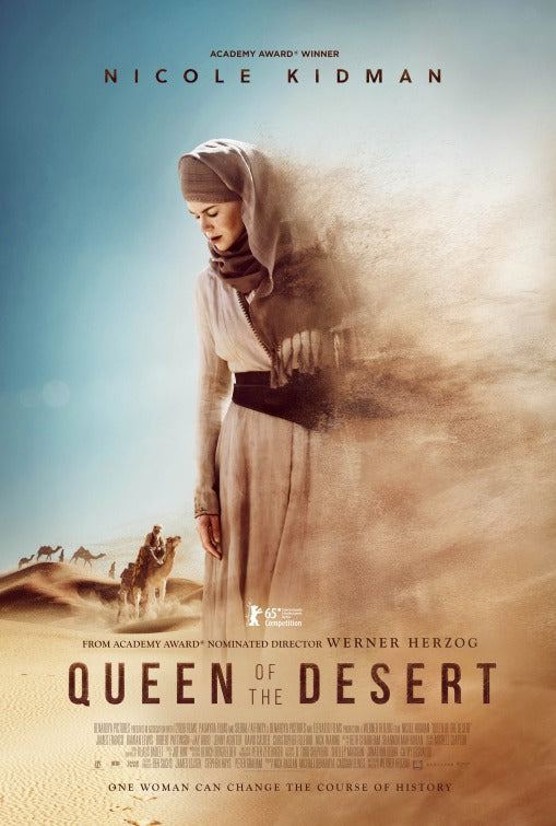 1000 piece jigsaw puzzle for the movie poster: Queen of the Desert (2015)