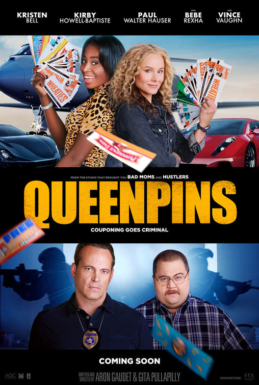 1000 piece jigsaw puzzle for the movie poster: Queenpins (2021)