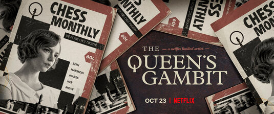 1000 piece jigsaw puzzle for tv poster: The Queen's Gambit, ver7